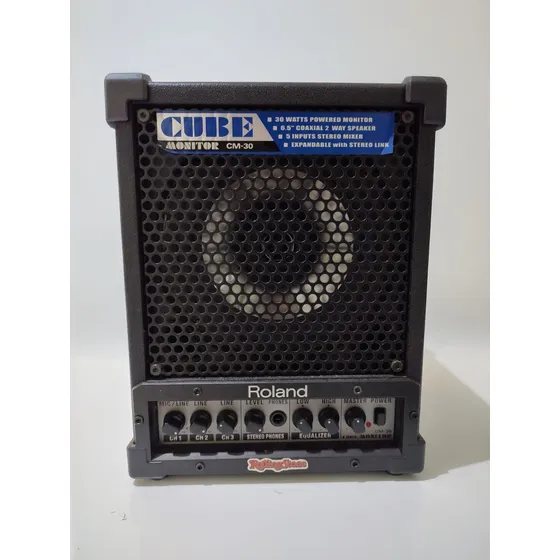 Cube Roland Cm-30 30watts Cor Preto N/a