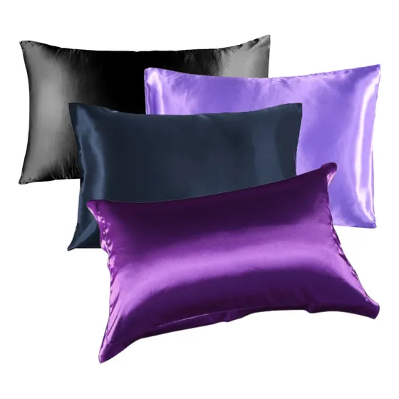 Funda De Satín Para Almohadas Estandar