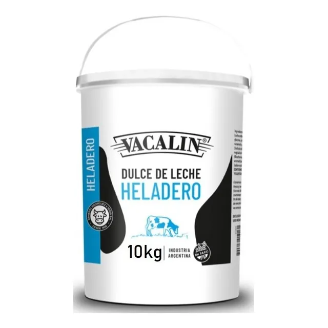 Dulce De Leche Heladero Vacalin X 10kg Mataderos