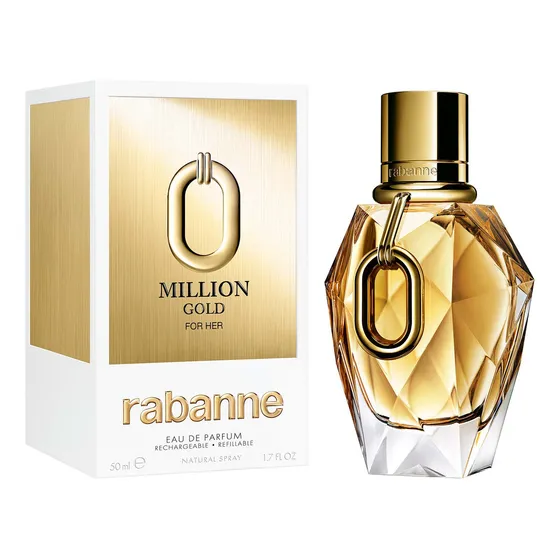 Rabanne Million Gold For Her Edp 50 ml para mujer