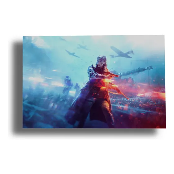 Cuadro Battlefield V 441 70x100 Lienzo Memoestampados