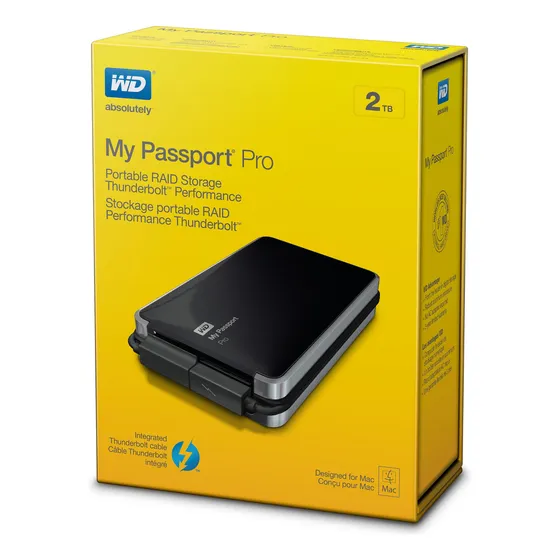 Disco Hd Externo Western Digital My Passport 2 Tb Com Raid