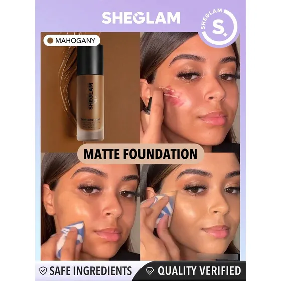 Base Mate Complexion Pro | Sheglam | 6 Tonos Disponibles