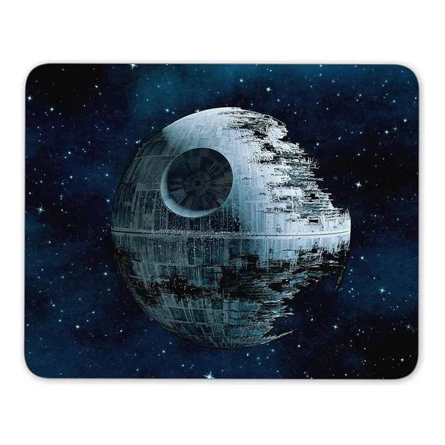 Mouse Pad Star Wars Estrella De La Muerte Cine Gamer 24x20cm Death Star