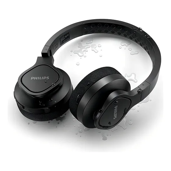 Headphone Philips Sport Bluetooth Preto - Taa4216bk/00