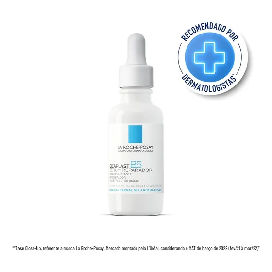 Cicaplast B5 Sérum 30ml La Roche posay Momento de aplicação Dia Noite Tipo de pele Todo tipo de pele