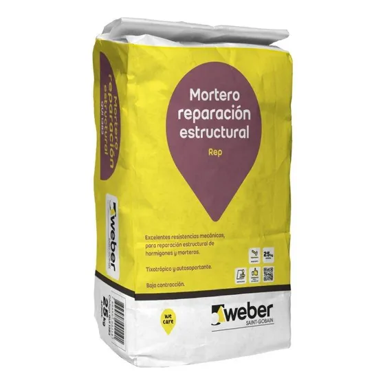 Mortero Para Reparación Estructural Weber Rep
