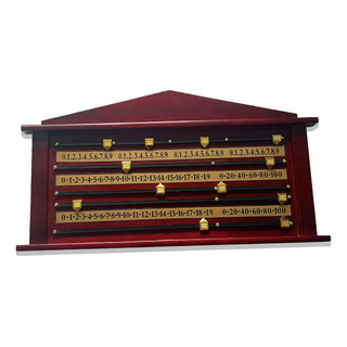 Tablero De Puntuación De Tablero De Puntuación De Billar Tablero De Puntuación De Tablero De Puntuación De Billar