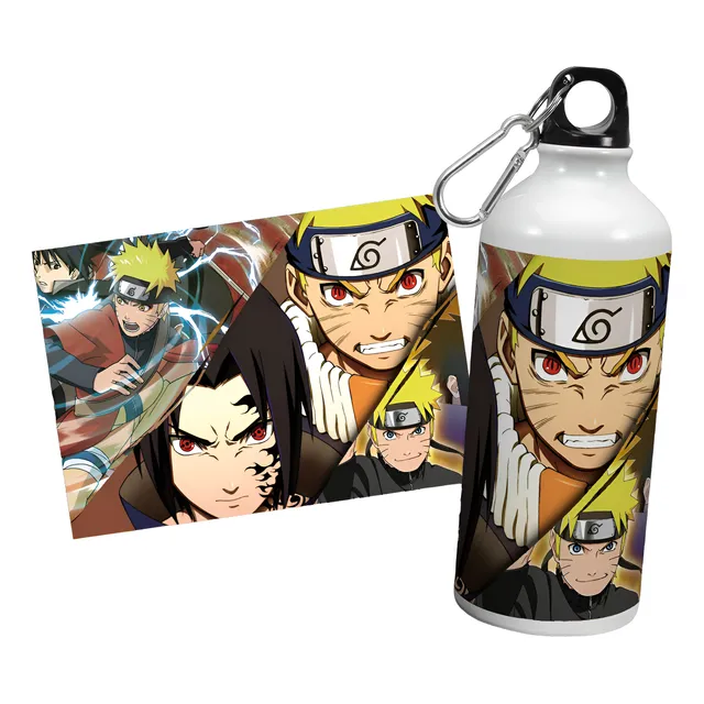 Taza Y Mouse Pad Naruto Anime Blanco Modelo 2