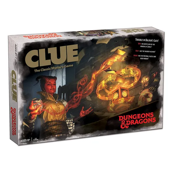 Juego De Mesa Usaopoly D&d Clue Versión 2019