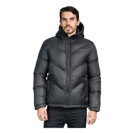Campera Puffer Liviana Hombre Brooksfield Importada 7047b