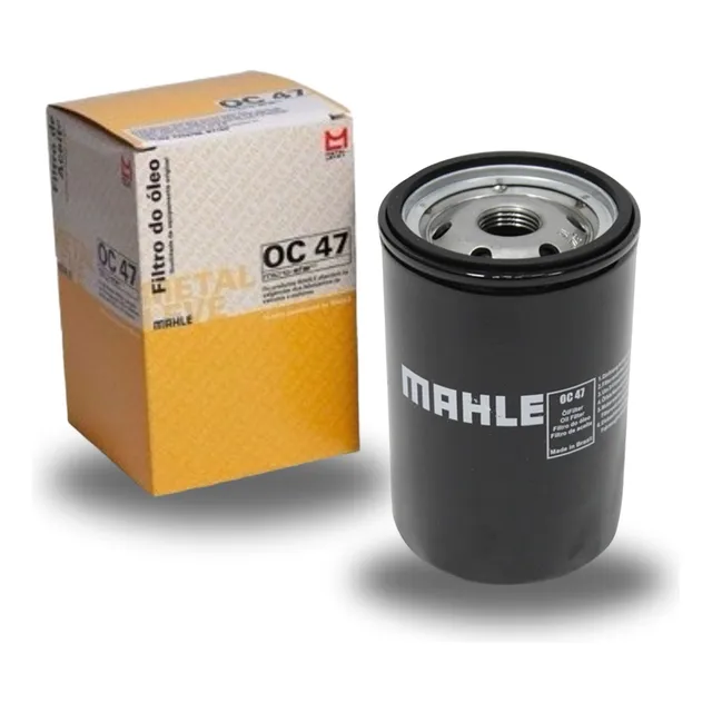 Filtro Óleo Motor Vw Gol Voyage Saveiro Ap 1.6 1.8 2.0 Mahle
