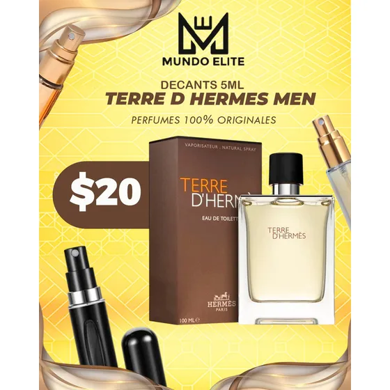 Decants Hermes Terre D'hermes Men Edt Sp 5ml