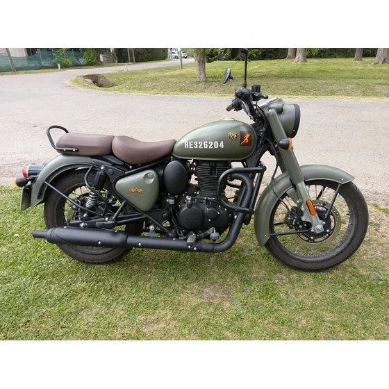 Royal Enfield Classic 350 Signals Marsh Grey