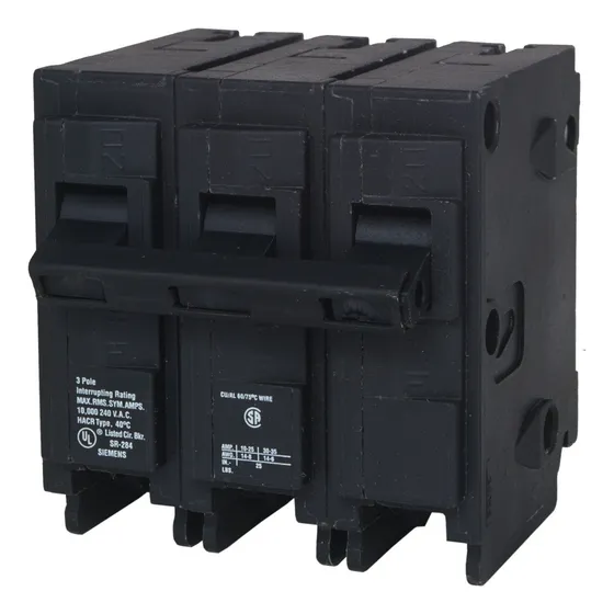 Disyuntor Q320h De Tres Polos 22ka Tipo Qph De 20 Amperios