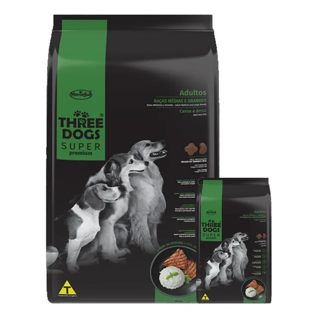 Threedog Super Premium Raza Mediana Y Grande 15+2kg
