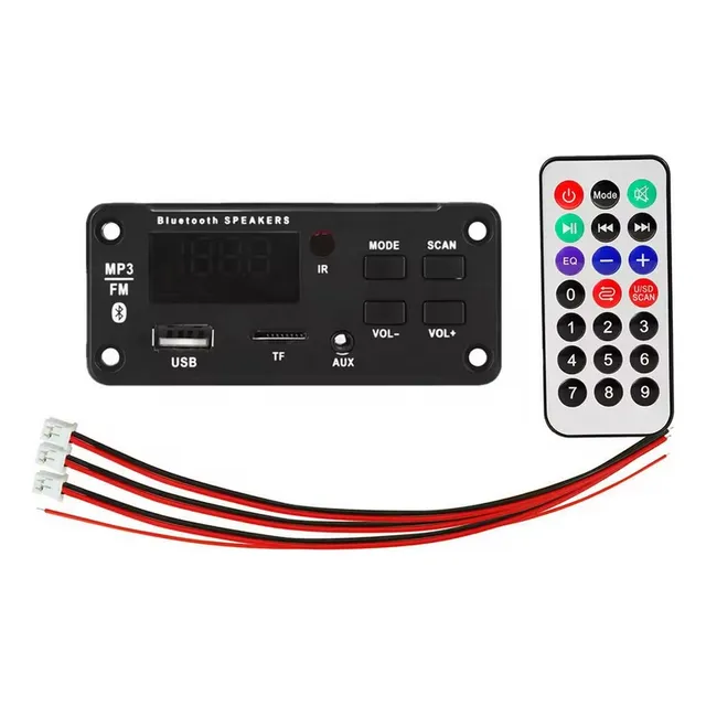 Modulo Amplificador 25 X 2 50 Wats Bluetooth 5,0 Fm Radio