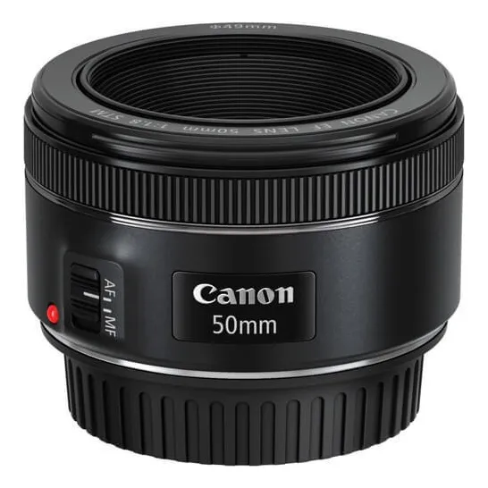 Lente Canon Ef 50mm F/1.8 Stm Motor Autofoco Brasil