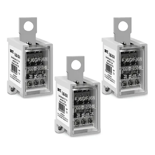 Bloco De Distribuição P/ Disjuntor Caixa Moldada Fj6g 100-9