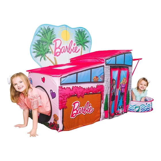 Carpa De Juego Plegable Barbie Dreamhouse, Extra Grande, Con