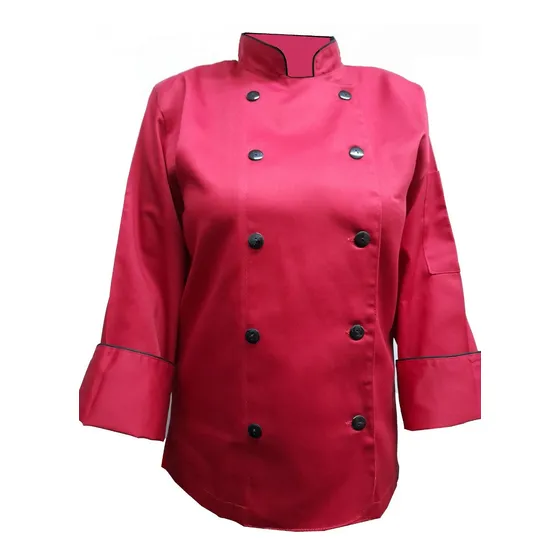 Filipina Chaqueta De Chef Tela Drill Hasta Txl