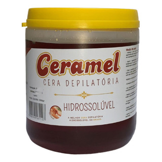 Cera Depilatória Natural Ceramel 500g Hidrossolúvel Cera Depilatória Natural Ceramel 500g Hidrossolúvel