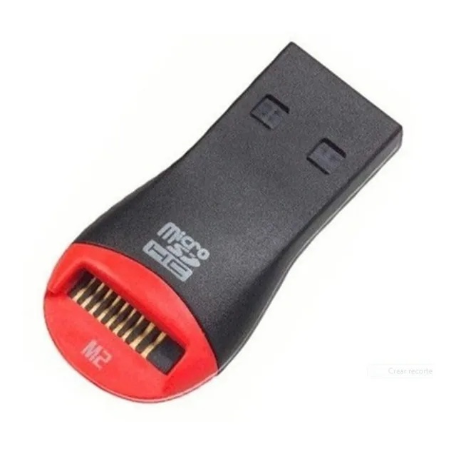 Lector Micro Sdhc / Micro Sd A Usb Adaptador Nuevo