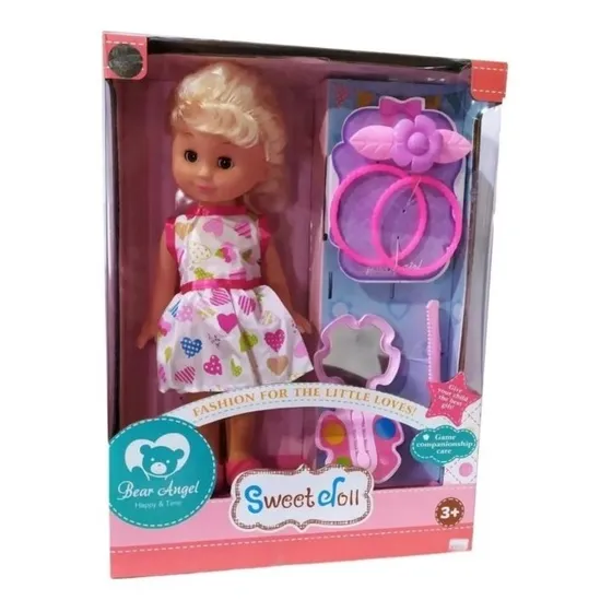 Muñeca Sweet Doll Maquilladora Mu02 Milouhobbies