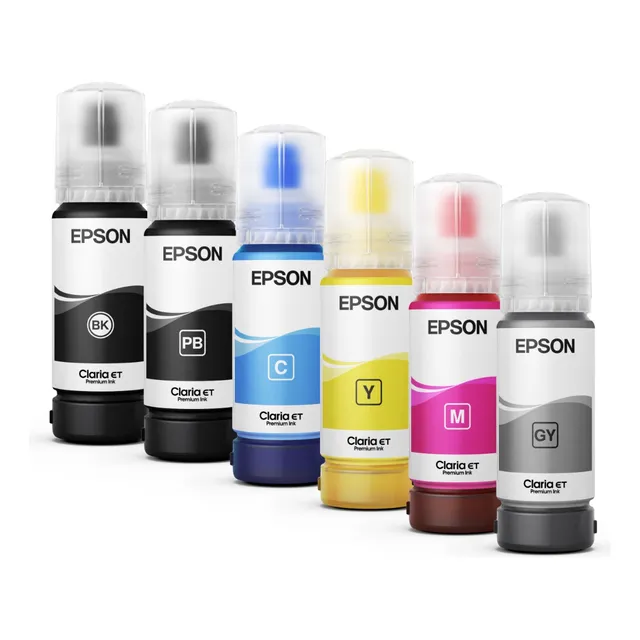 Epson Botella De Tinta Color Amarillo, Código T555420