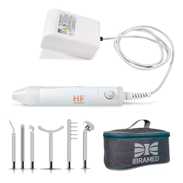 Novo Hf - Aparelho De Alta Frequência - Ibramed 6 Eletrodos Novo Hf - Aparelho De Alta Frequência - Ibramed 6 Eletrodos