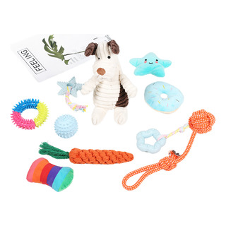 Juguetes Para Masticar Cachorros Juguetes Para - 10 Piezas Juguetes Para Masticar Cachorros Juguetes Para - 10 Piezas