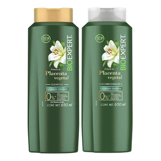 Bioexpert Placenta Vegetal 650ml Shampoo + Acondicionador Bioexpert Placenta Vegetal 650ml Shampoo + Acondicionador