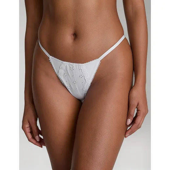 Victoria's Secret V-string Panty Hoja Rota Mujer