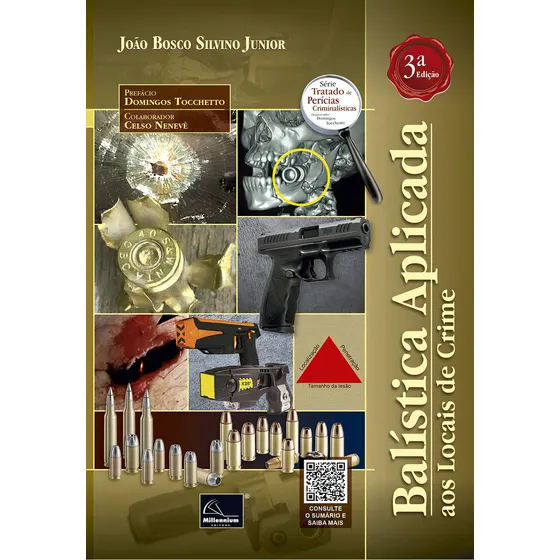 Balística Aplicada Aos Locais De Crime, De João Bosco. Editora Millennium, Capa Mole Em Português