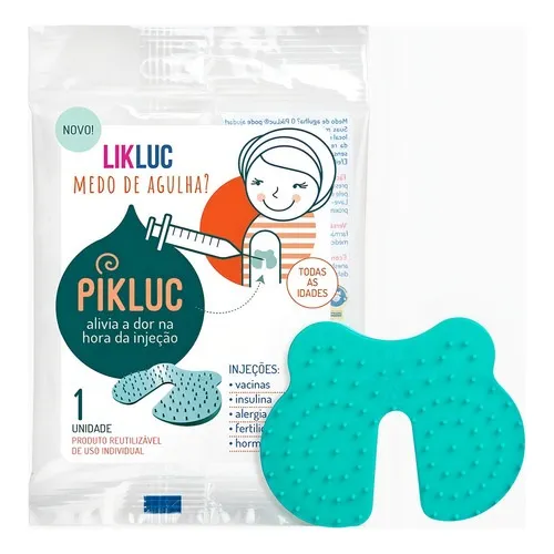 Pikluc Likluc Alívio Da Dor Na Hora Injeção Picada Vacina