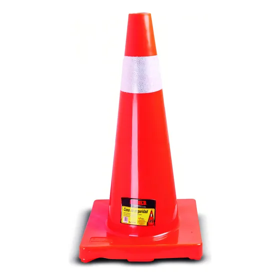 Cono De Seguridad (70 Cms; Con Reflejante)