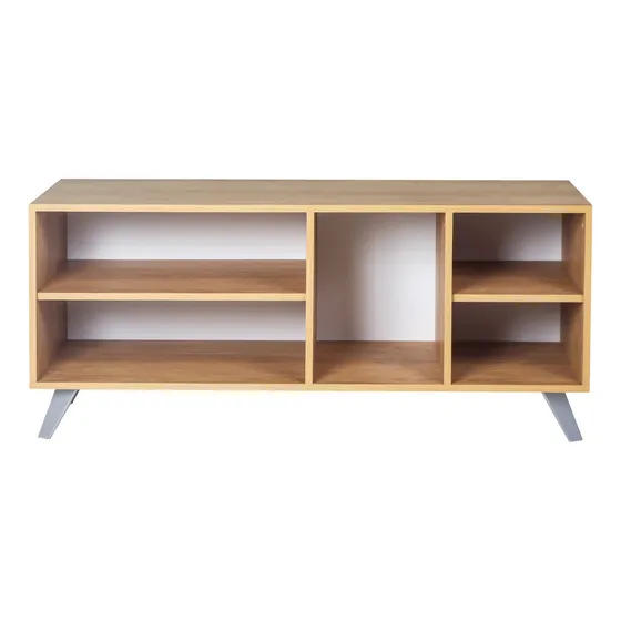 Mesa Living Abierta Ancho 120cm Ricchezze Color Hickory Natural