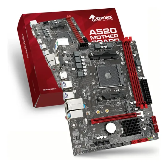 Placa Mãe Keepdata A520-kdgnv Micro Atx Am4 Ddr4