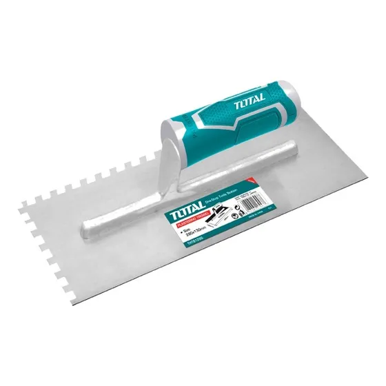 Paleta O Llana Dentada 280x130mm - Diente 10mm Marca Total