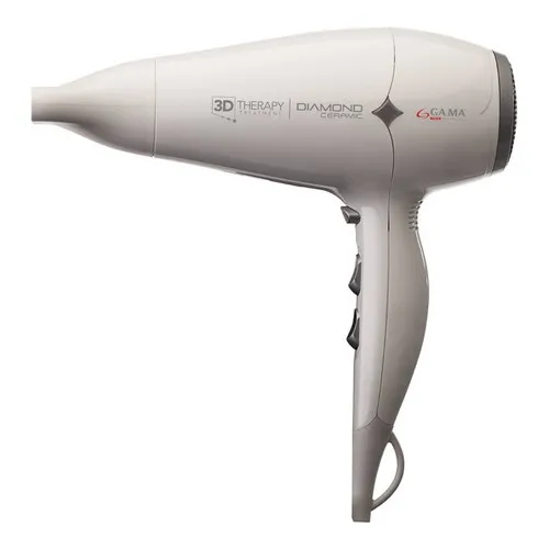 Secador Gama Diamond Ion 3d Therapy Ceramic Blanco