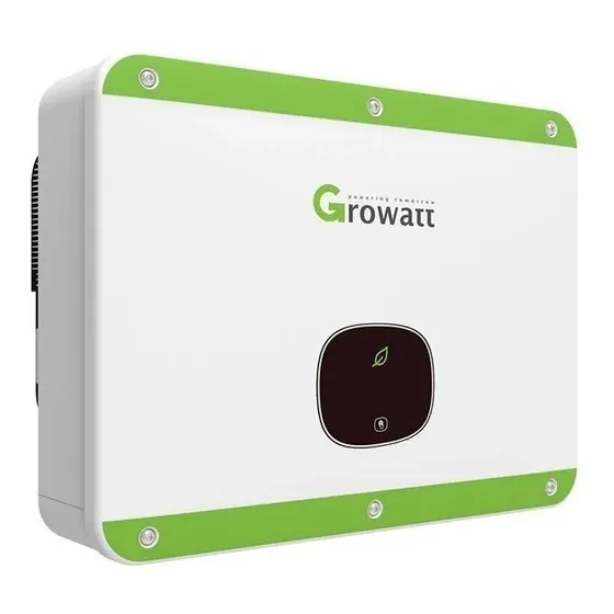 Inversor Grid Tie Growatt 15kw Trifásico 380v 2mppt