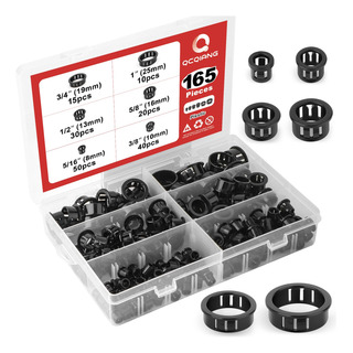 Ojales Redondos Para Cables Protector A Presión Negro 6 Tama Ojales Redondos Para Cables Protector A Presión Negro 6 Tama
