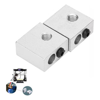 Bloque Calefactor Extrusor Mk8 2 Piezas, Impresora 3d Bloque Calefactor Extrusor Mk8 2 Piezas, Impresora 3d