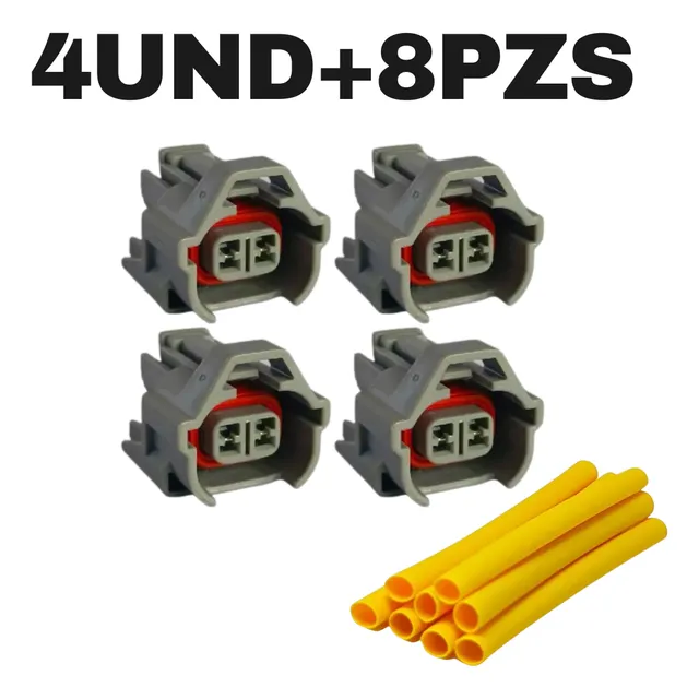 Conector Inyector Lancer 1.6 Cs3 Glx Signo 1.6 1.8 Ck4 Ck5