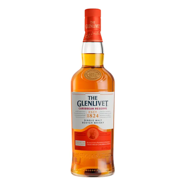 Whisky Glenlivet Caribbean Reserve 750ml