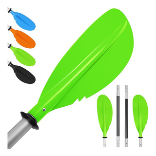 Remo De Aluminio Para Kayak, 222cm, Verde Remo De Aluminio Para Kayak, 222cm, Verde