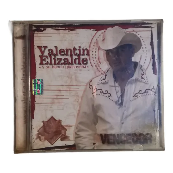 Valentin Elizalde Vencedor Cd Original Nuevo Envio Gratis