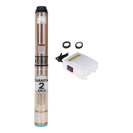 Bomba Caneta Poço Artesiano 3cv 245mts 4pol 24est Mono 220v Mono 220v
