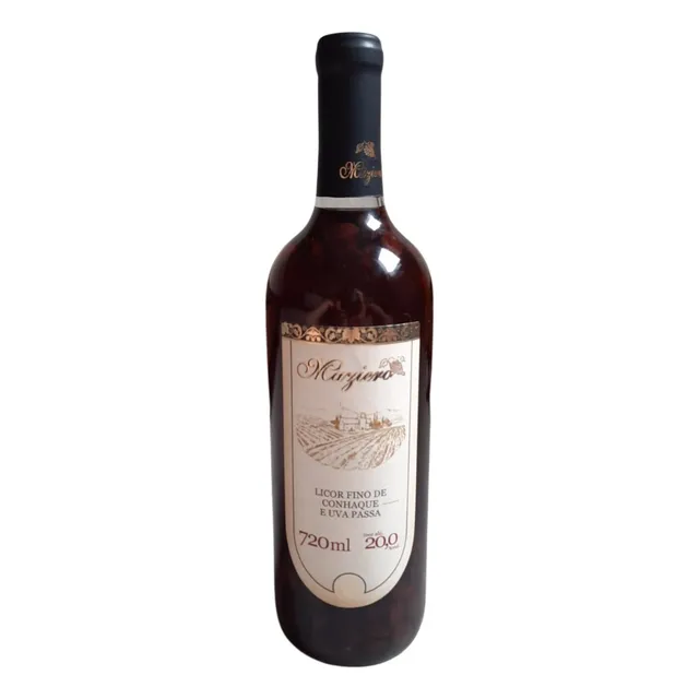 Licor Fino De Conhaque E Uva Passa Maziero