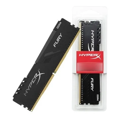 Memoria RAM Fury DDR4 gamer color negro 16GB 1 HyperX HX426C19FB3/16